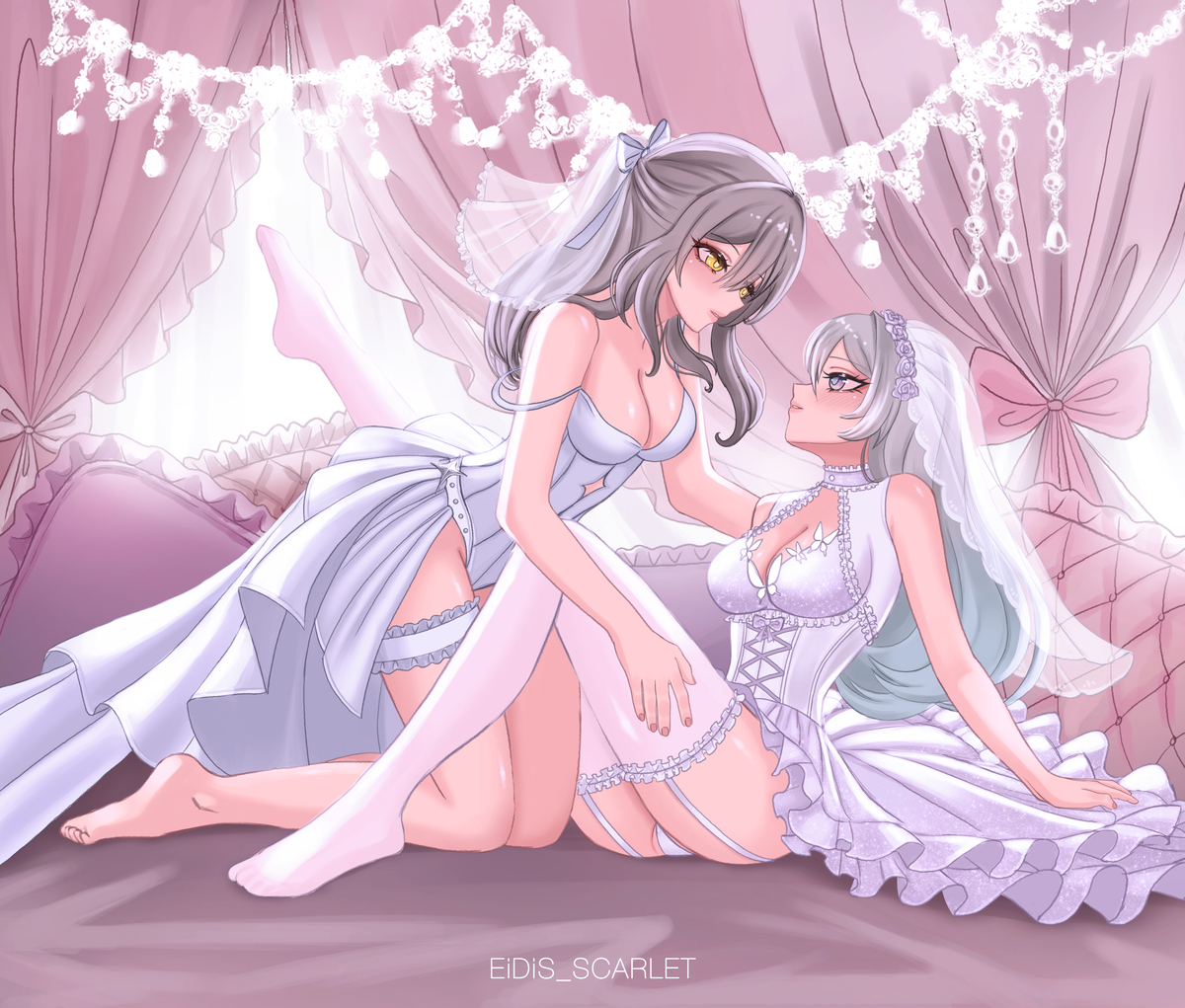 This is a pixiv picture whose title is Stellefly ♥ Wedding.