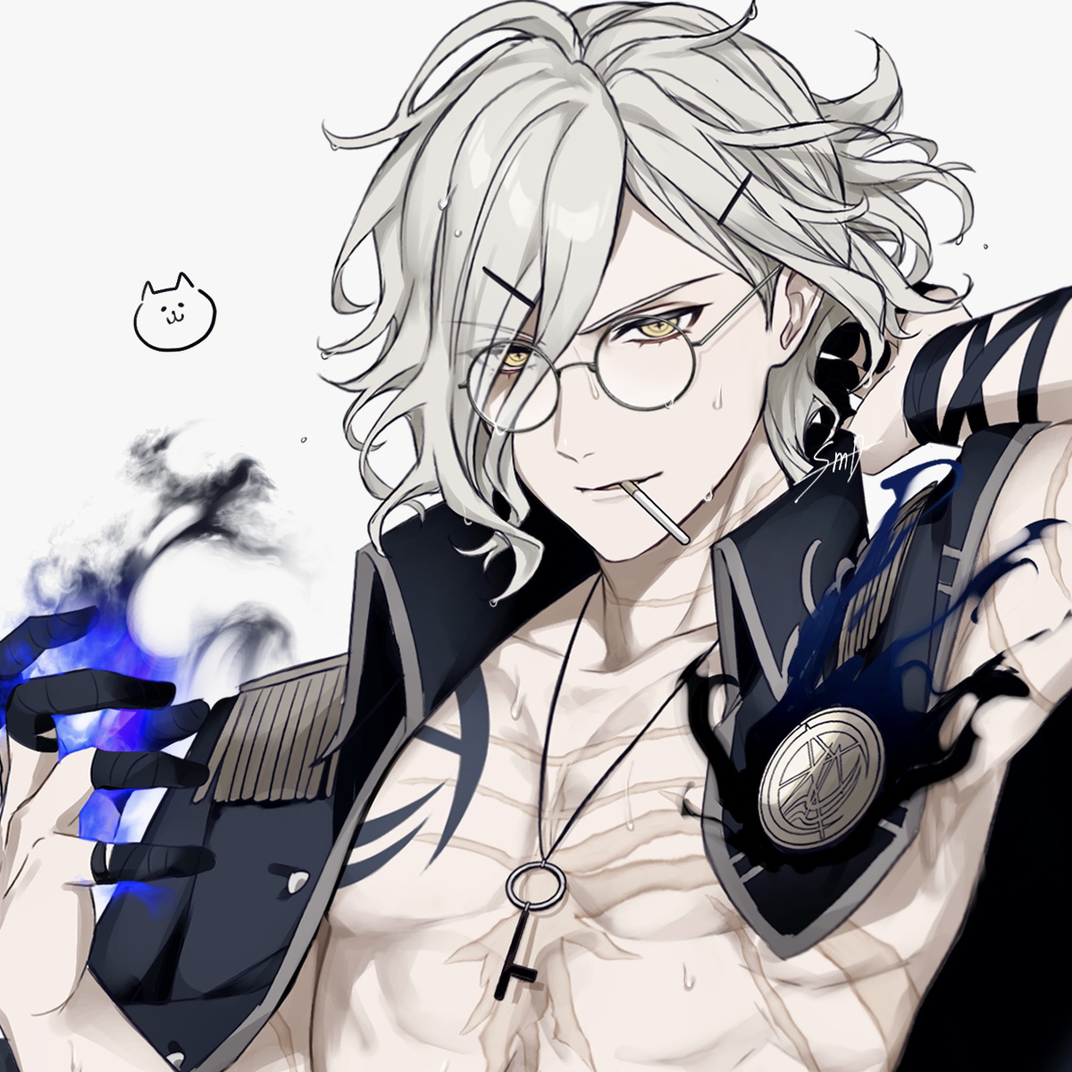 This is a pixiv picture whose title is 無題.