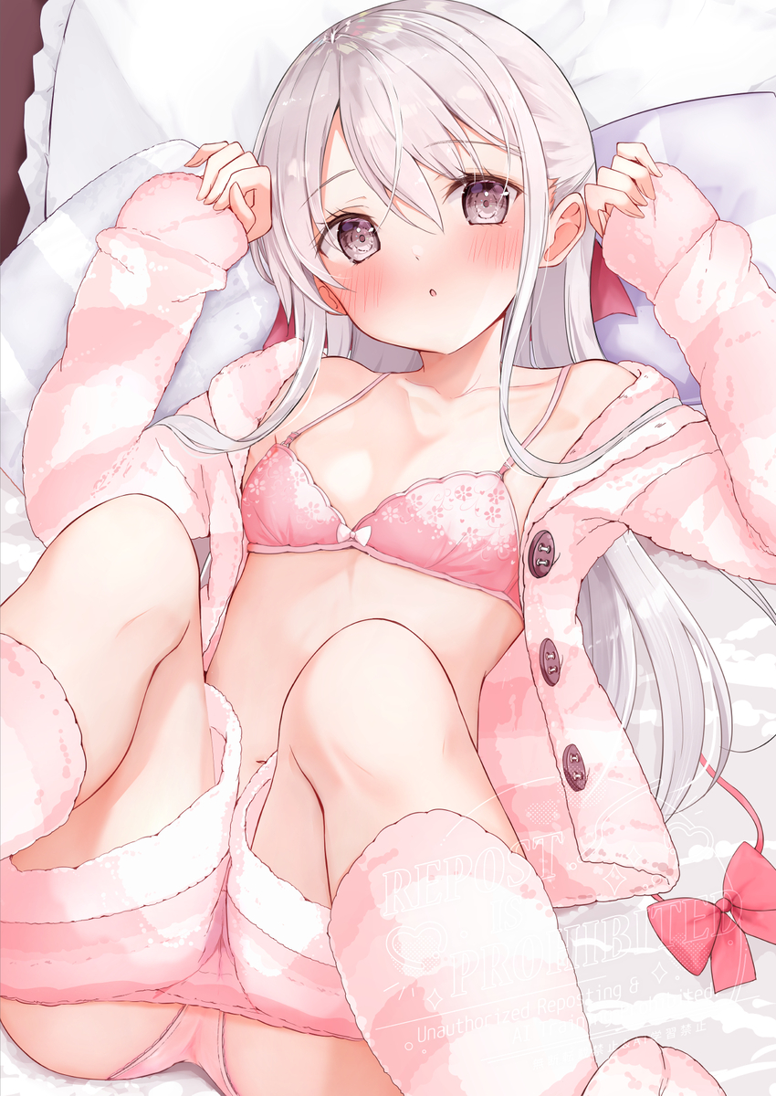 This is a pixiv picture whose title is もこもこパジャマの妹はお好きですか？.