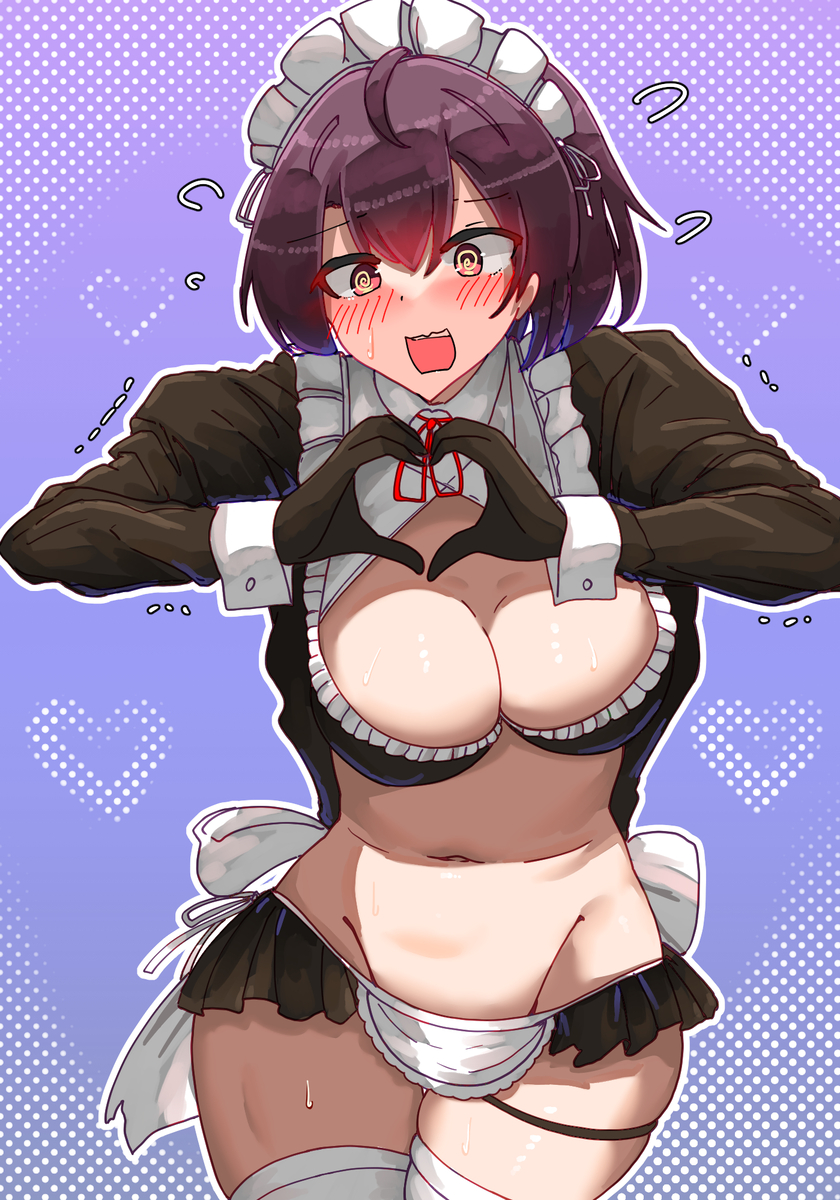 This is a pixiv picture whose title is Sherry Bikini Maid.