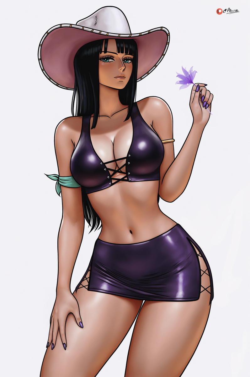 This is a pixiv picture whose title is Nico Robin Miss All Sunday.