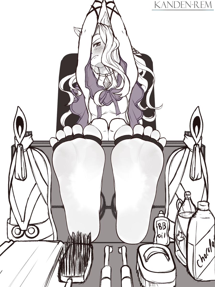 This is a pixiv picture whose title is Scathacha anticipation (Request).