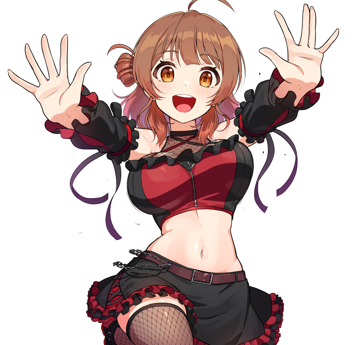 This is a pixiv picture whose title is 揺れるうめ.