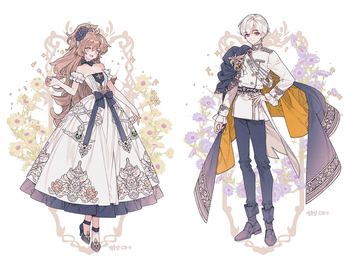 This is a pixiv picture whose title is 🌼cm🌼.