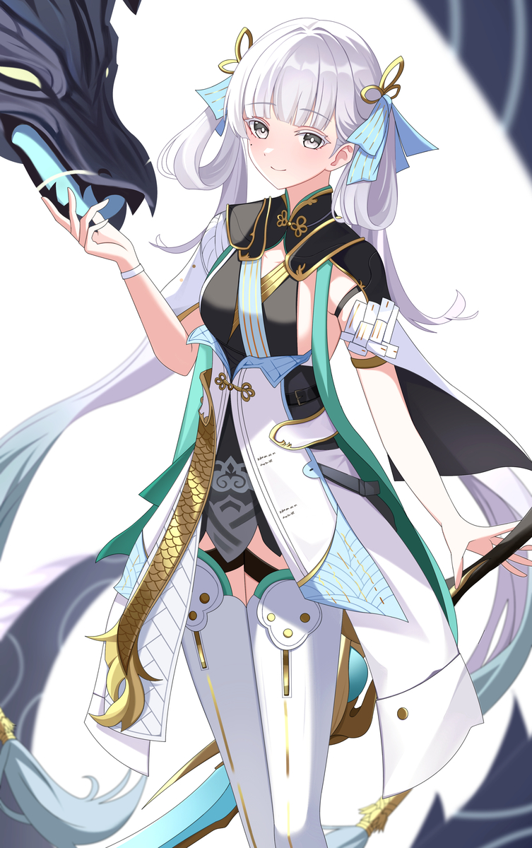 This is a pixiv picture whose title is 今汐.