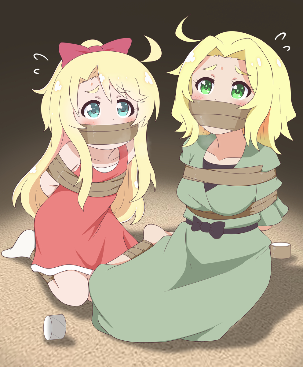 This is a pixiv picture whose title is 姫坂親子丼.