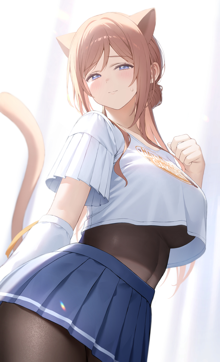 This is a pixiv picture whose title is 猫莉波🐈.
