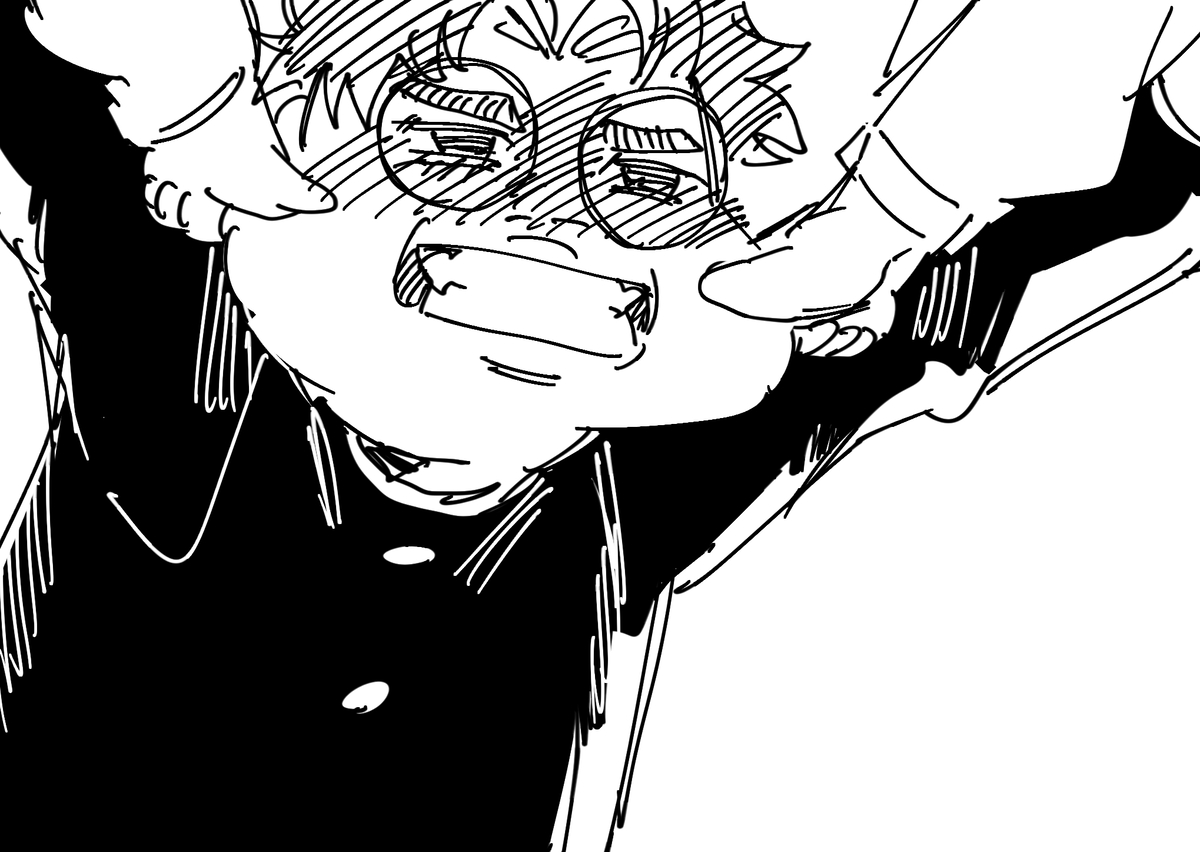 This is a pixiv picture whose title is ダンダダン.