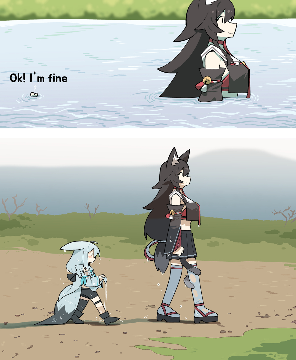 This is a pixiv picture whose title is 후부미오.