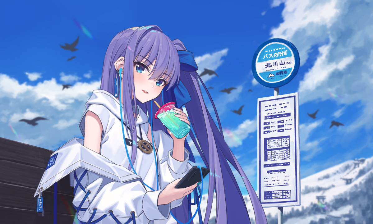 This is a pixiv picture whose title is メルトリリス.