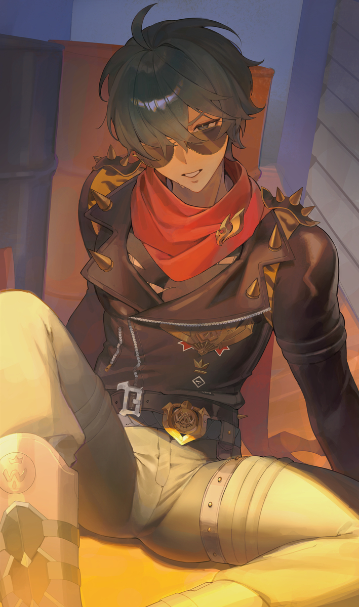This is a pixiv picture whose title is Lighter🔥.