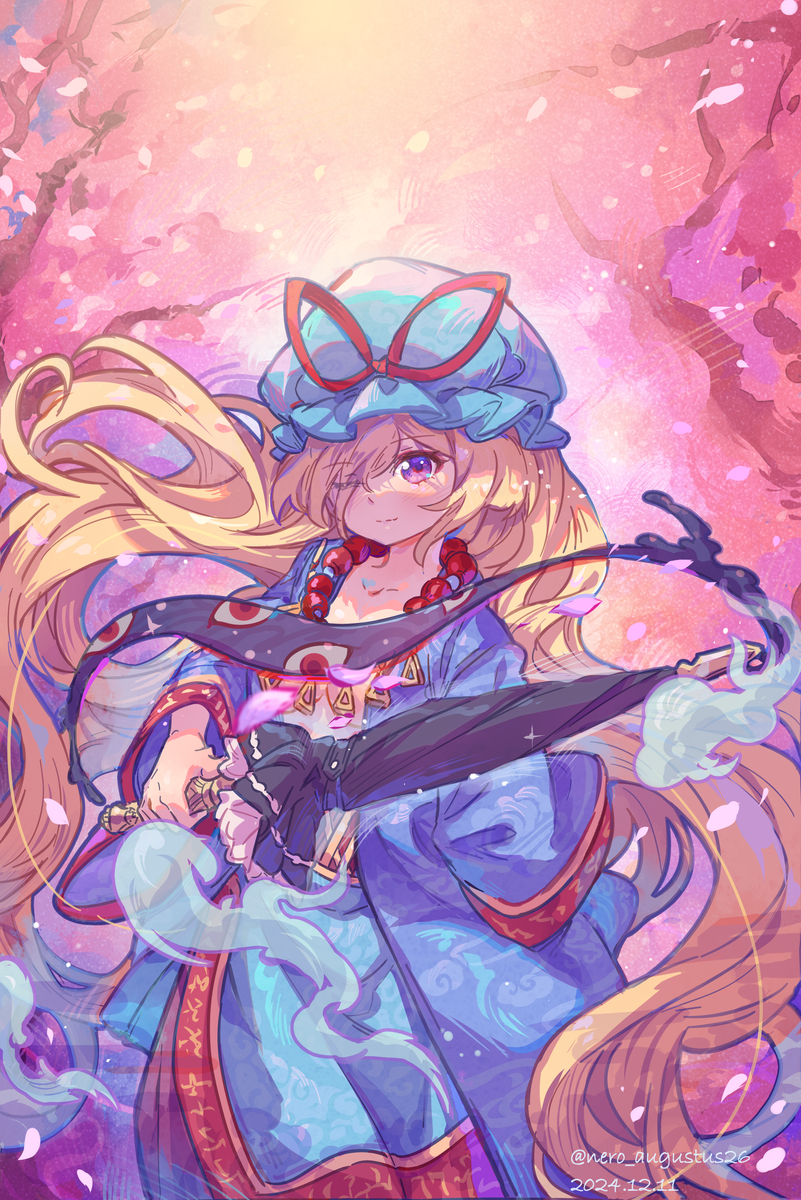 This is a pixiv picture whose title is 【东方】JP服装3的紫妈.