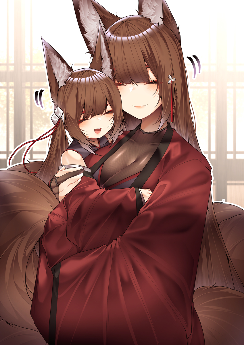 This is a pixiv picture whose title is MAMA!.