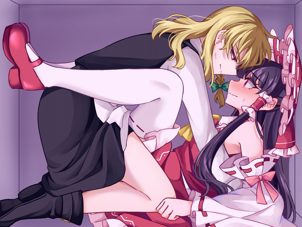 This is a pixiv picture whose title is 箱詰めマリレイ.