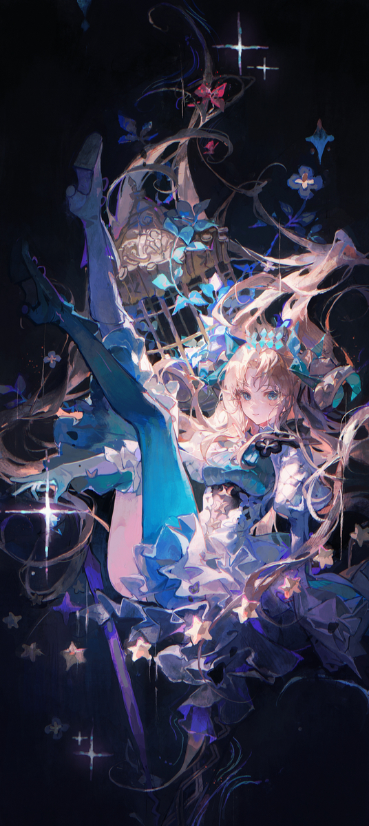 This is a pixiv picture whose title is ✵.