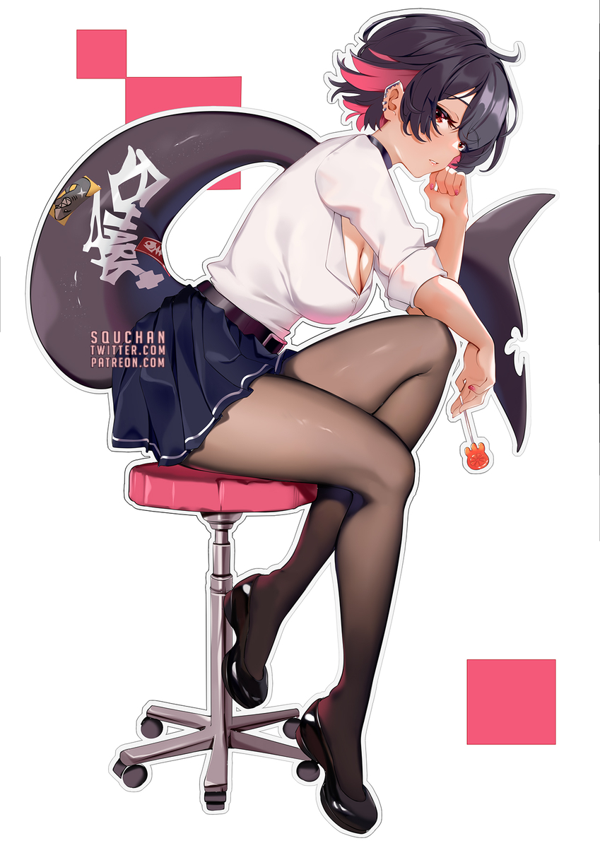 This is a pixiv picture whose title is ZZZ - Ellen Joe.