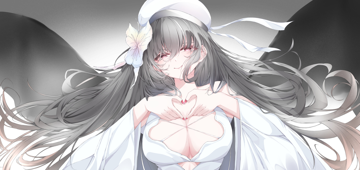 This is a pixiv picture whose title is ♥.