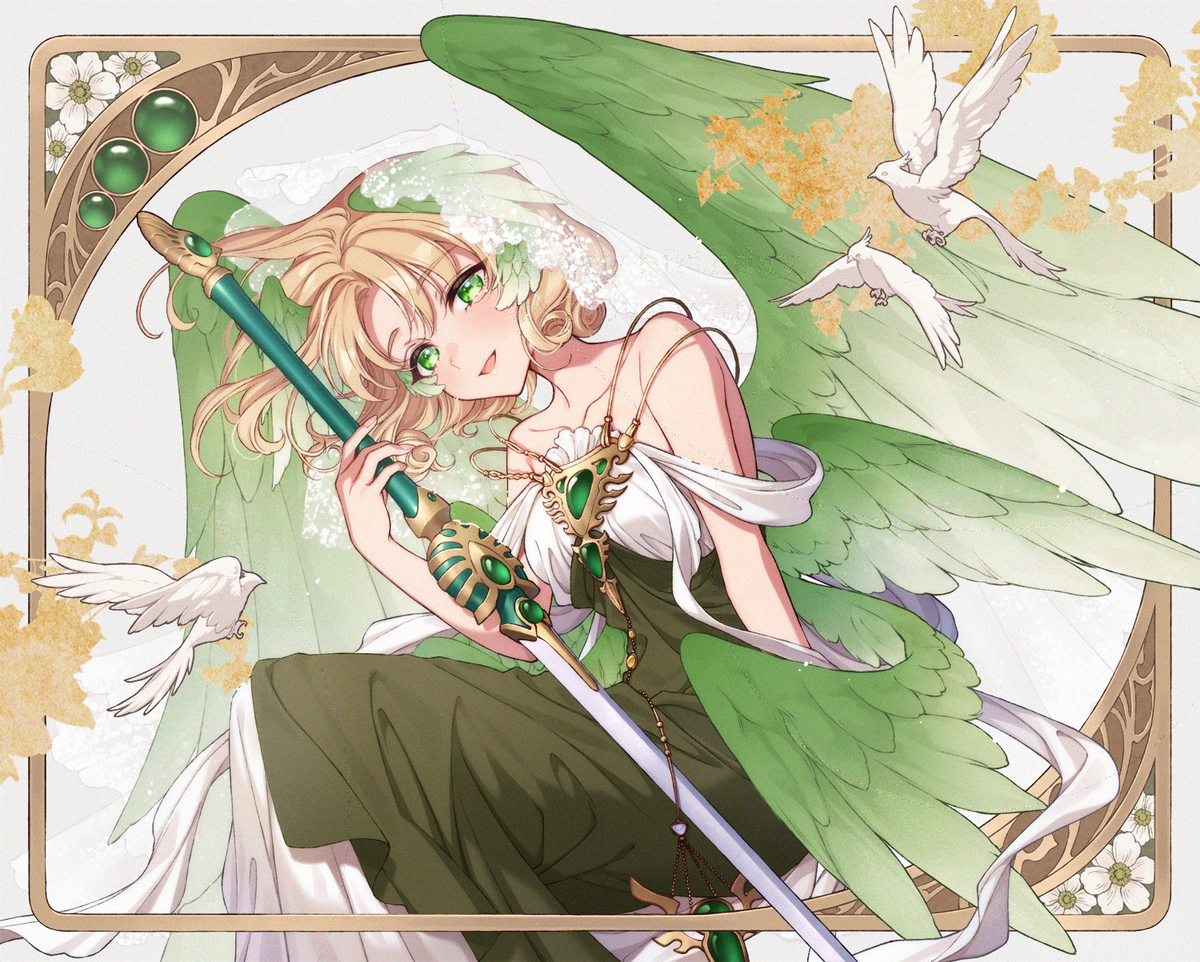 This is a pixiv picture whose title is 祝祭.