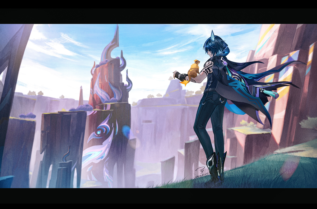 This is a pixiv picture whose title is オロルン.