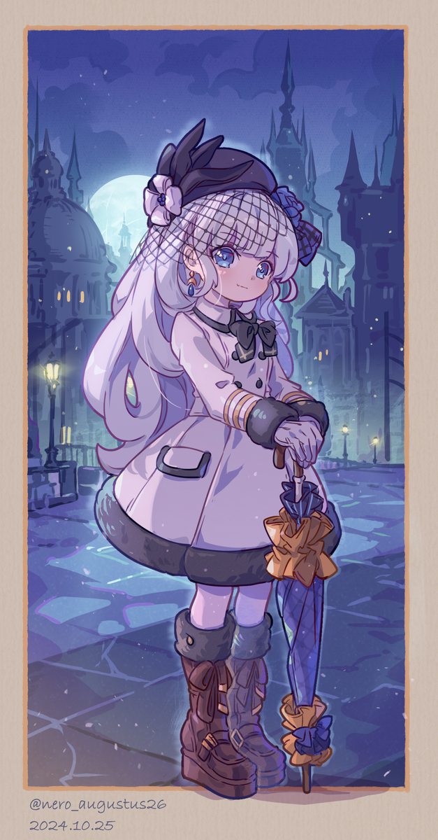 This is a pixiv picture whose title is 【生贺？】千月生日.