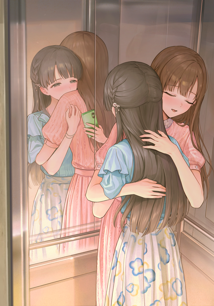 This is a pixiv picture whose title is 無題.