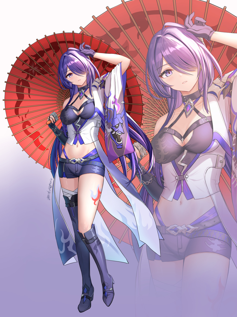 This is a pixiv picture whose title is 黄泉　全身.
