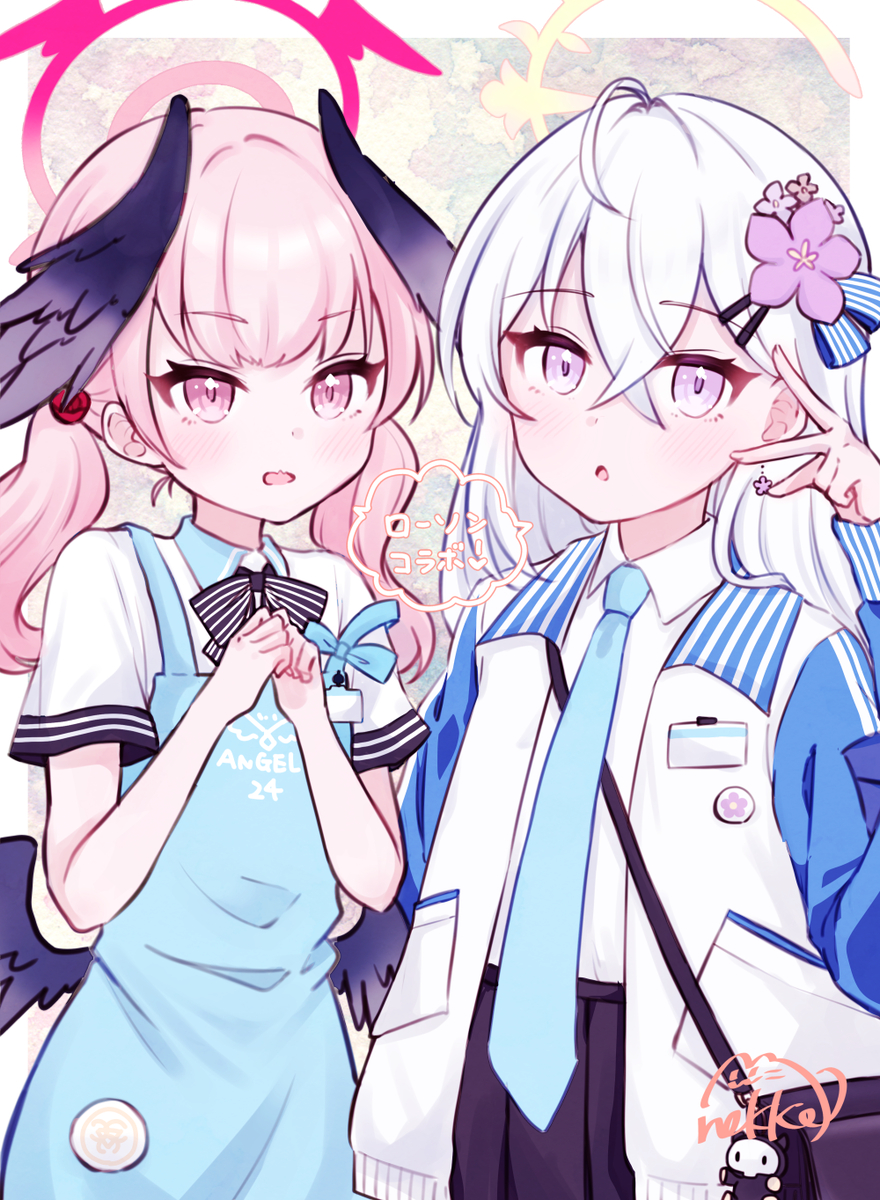 This is a pixiv picture whose title is ローソンコラボコハアズ.
