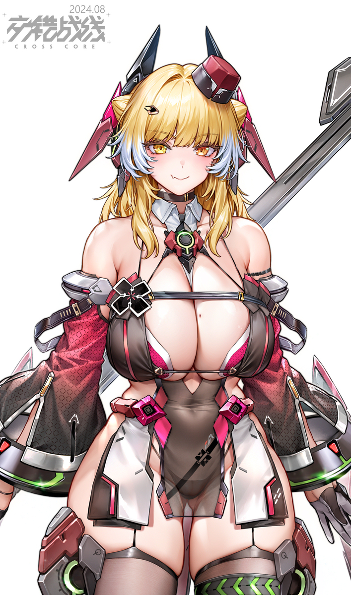 This is a pixiv picture whose title is 2024.08艾穆尔.