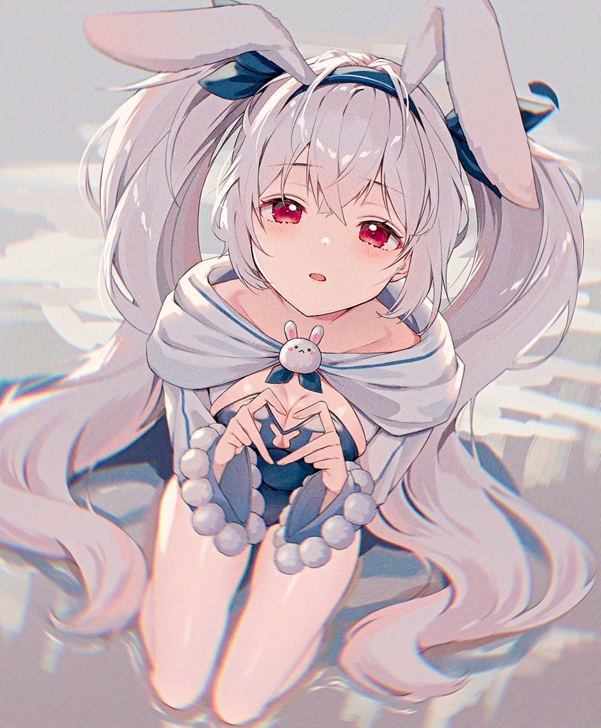 This is a pixiv picture whose title is 指揮官...🫶💓.