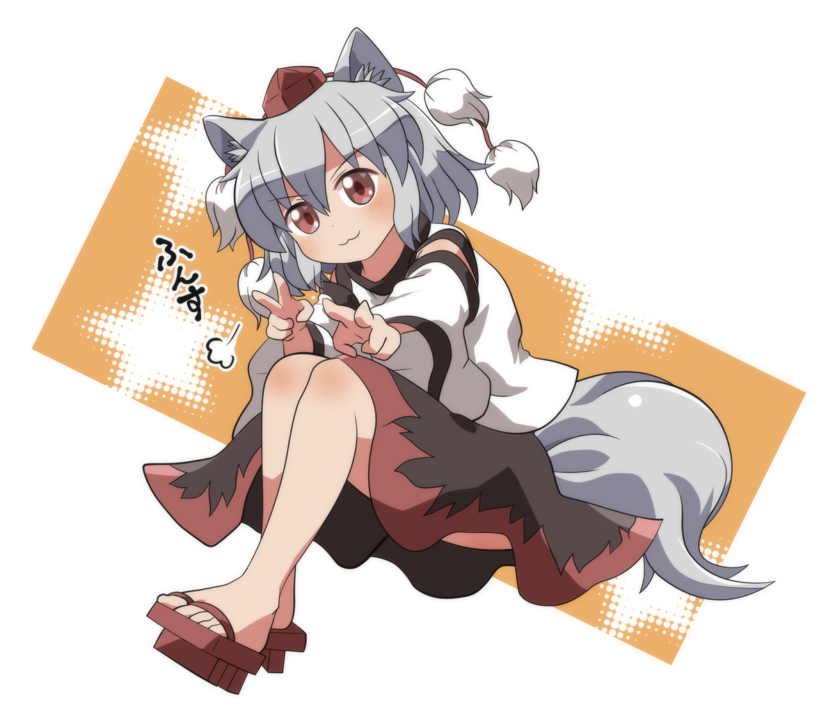 This is a pixiv picture whose title is ダブピもみじ.