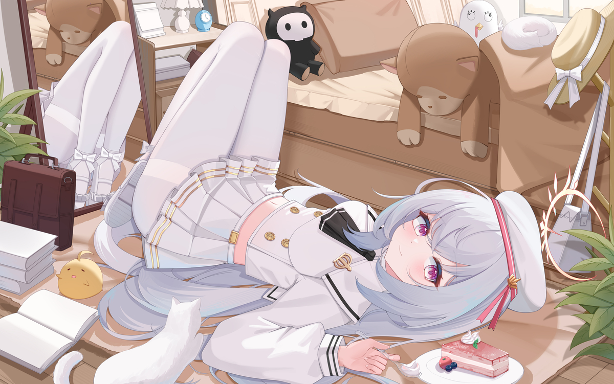 This is a pixiv picture whose title is 梓的雅努斯水手服.