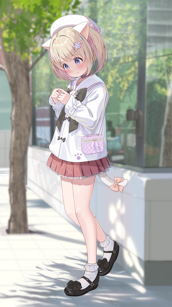 This is a pixiv picture whose title is 「まだかな～」.