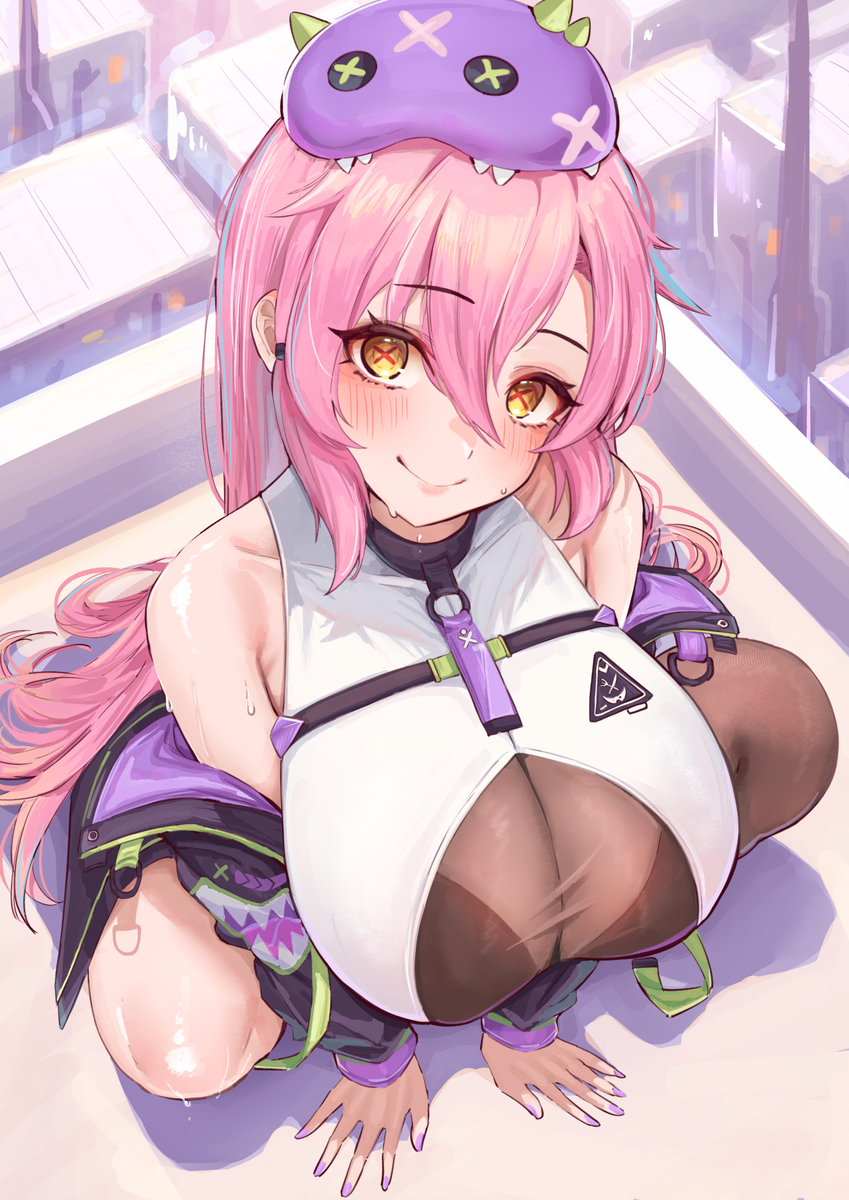 This is a pixiv picture whose title is Pochi.