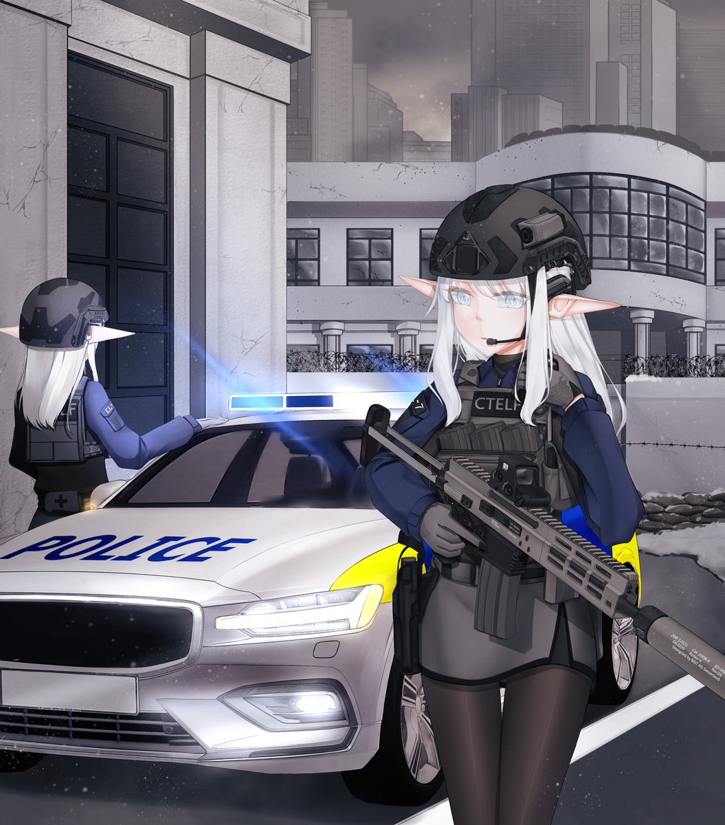 This is a pixiv picture whose title is CTELF - 外圍部署.