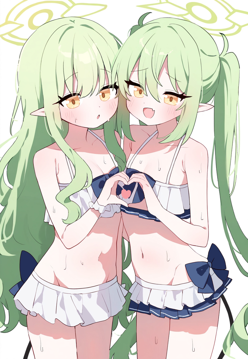 This is a pixiv picture whose title is ヒカリ🫶🏻ノゾミ.