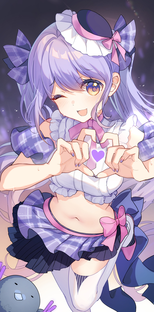 This is a pixiv picture whose title is 萌え～萌え～ん？.