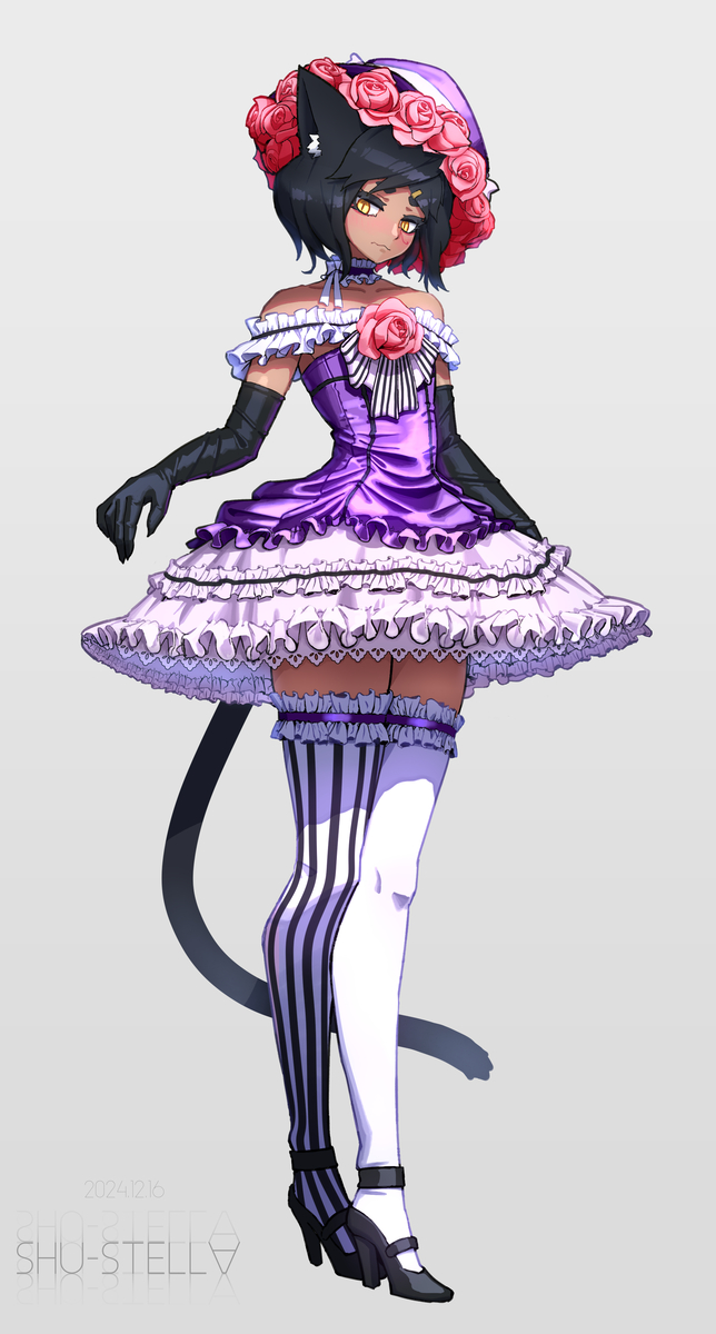 This is a pixiv picture whose title is 【男の娘】うちの子.