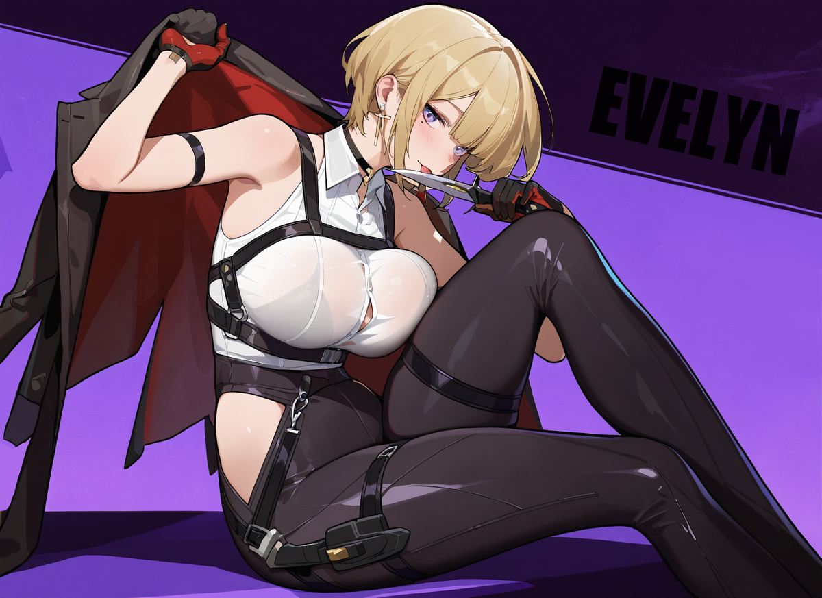 This is a pixiv picture whose title is EVELYN.