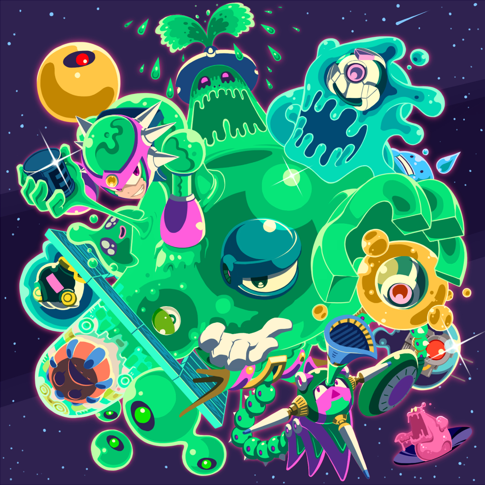 This is a pixiv picture whose title is 同じ緑の星に生まれて.