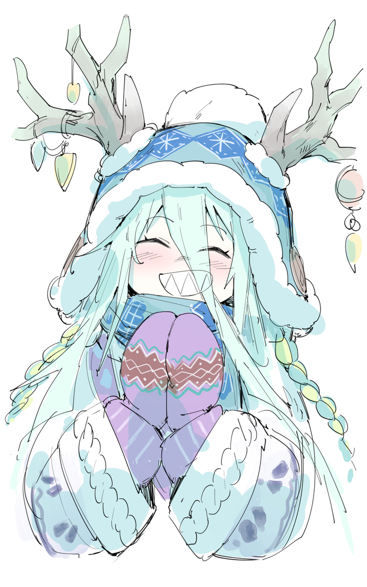 This is a pixiv picture whose title is モイ！.