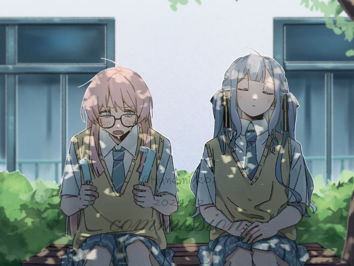 This is a pixiv picture whose title is 捏造*3.