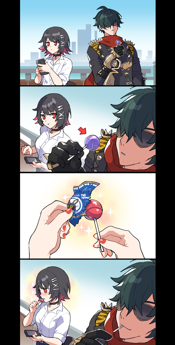 This is a pixiv picture whose title is ロリポップ.