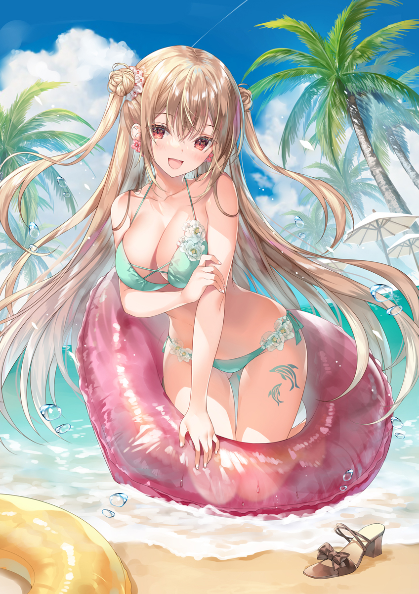 This is a pixiv picture whose title is summer memory.