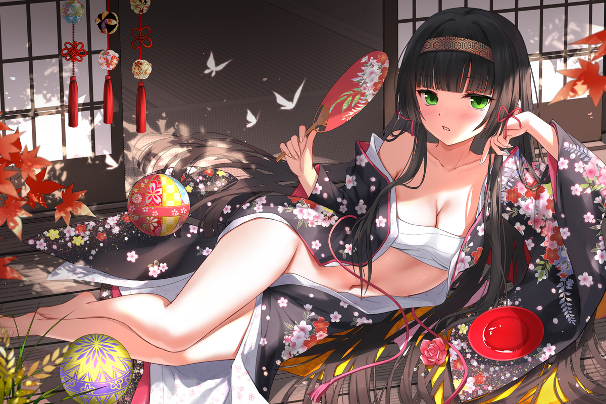 This is a pixiv picture whose title is 莲华.