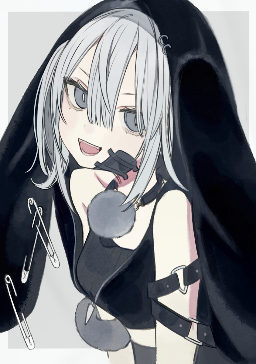 This is a pixiv picture whose title is 草食やめました.