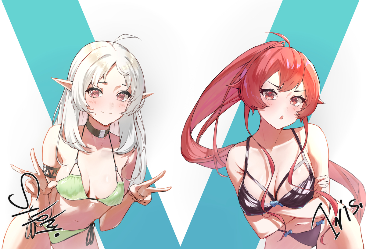 This is a pixiv picture whose title is C105サークルカット用イラスト.