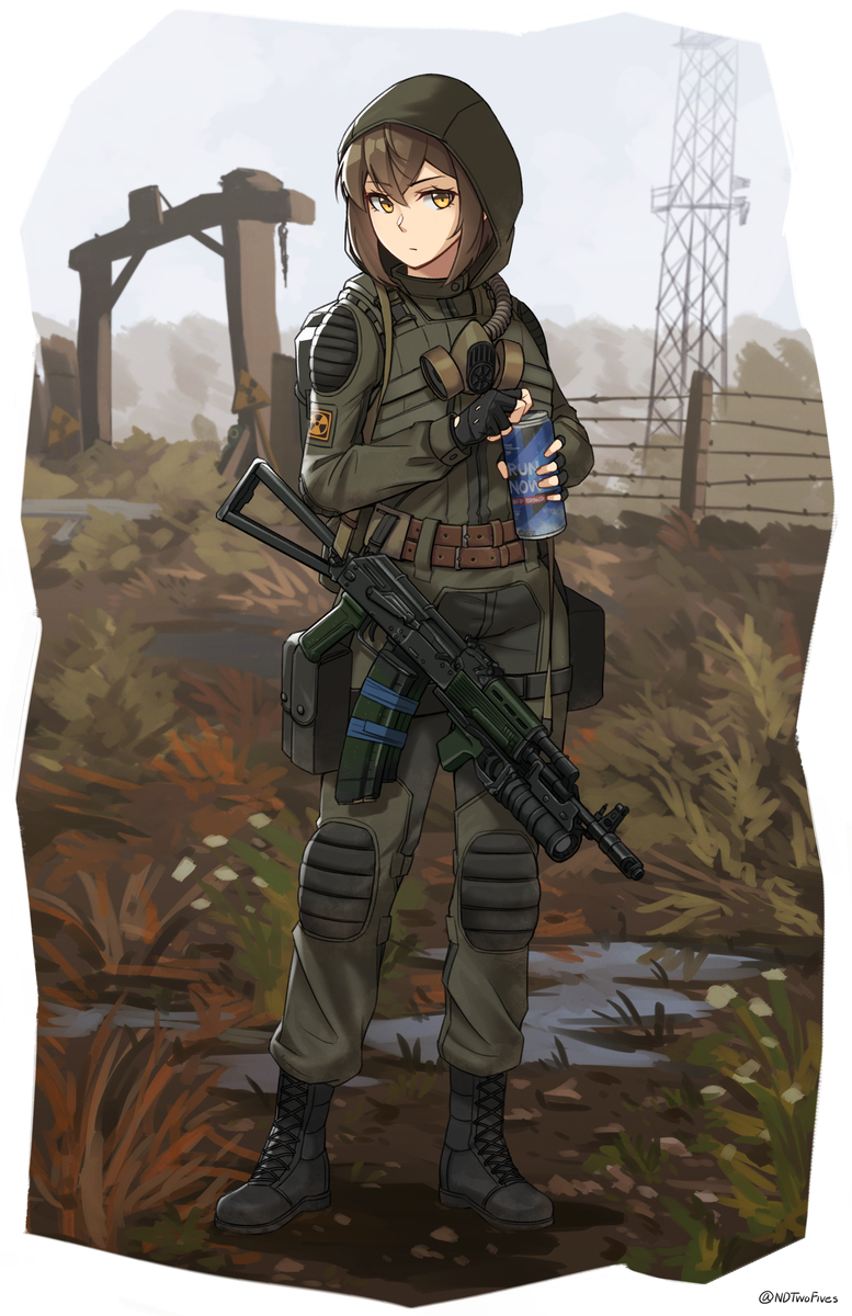 This is a pixiv picture whose title is STALKER 2 - Loners.