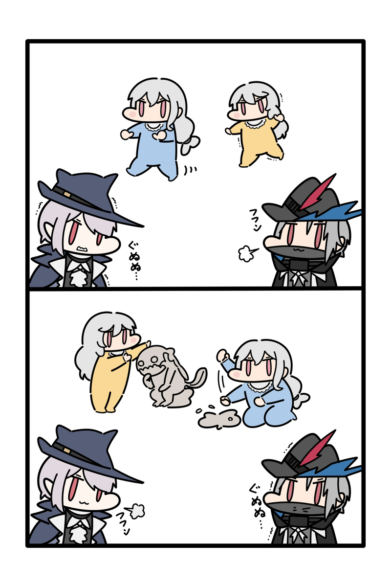 This is a pixiv picture whose title is うちの子が一番.