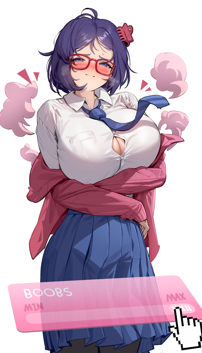 This is a pixiv picture whose title is Miside MAX Boobs mila.