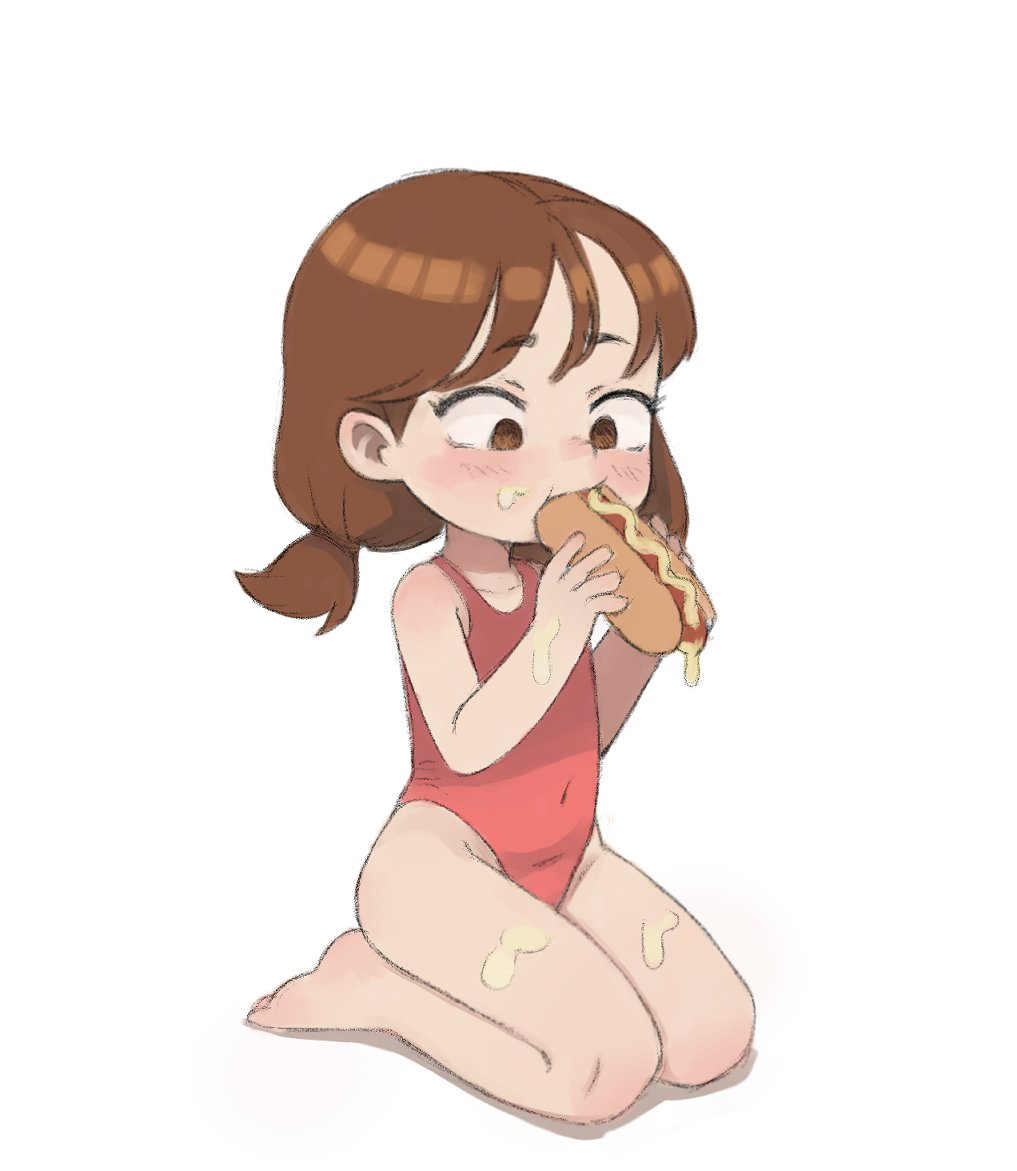 This is a pixiv picture whose title is Hotdogs.